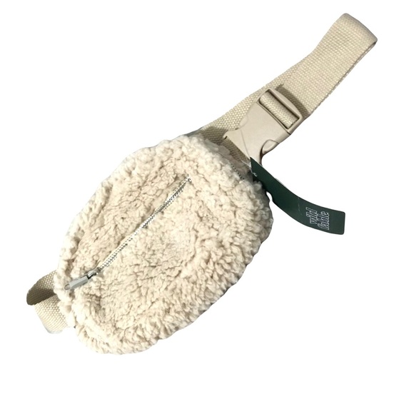 Wild Fable Beige Sherpa Fanny Pack - Picture 2 of 3